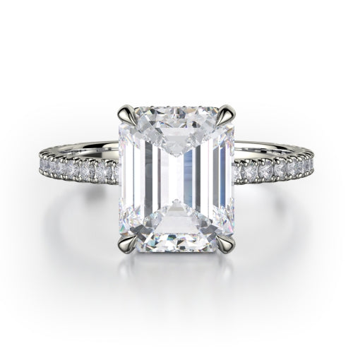 Michael M Crown Engagement Ring R715-2EM