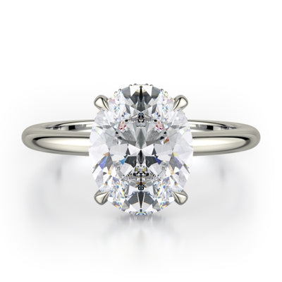 Michael M Crown Engagement Ring R750-3