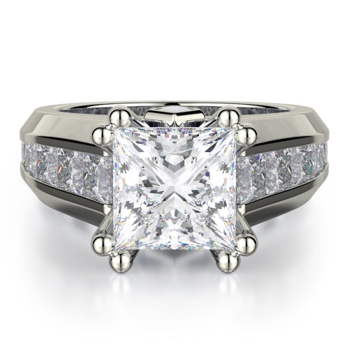 Michael M Princess Engagement Ring R763-2