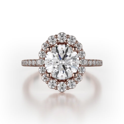 Michael M Defined Engagement Ring R739-1.5