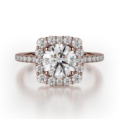 Michael M Defined Engagement Ring R784-2