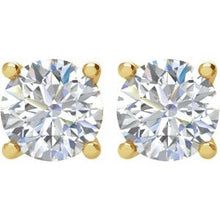 14K Yellow 1 CTW Natural Diamond Stud Earrings 1874:60026:P