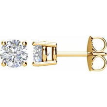 14K Yellow 1 CTW Natural Diamond Stud Earrings 1874:60026:P