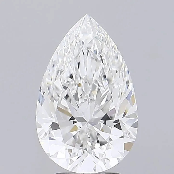 4.08ct Pear Lab Grown Diamond (Colour E, Clarity VVS1, IGI)