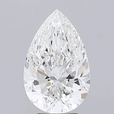 4.08ct Pear Lab Grown Diamond (Colour E, Clarity VVS1, IGI)