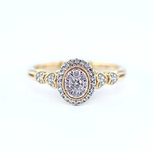 Vintage Oval Diamond Engagement Ring 4690048