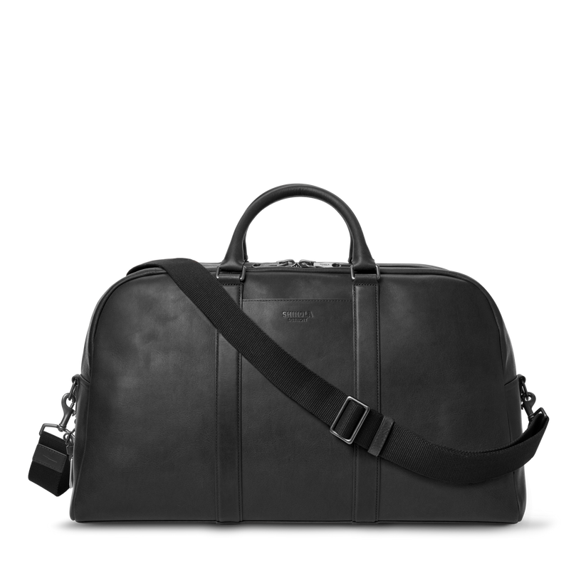 Shinola Leather Runwell Duffle Bag S0320294780-1-Blk-OS-VNM