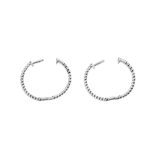 Shinola Jewelry 1 Carat Diamond Hoop Earrings S1820309322-C-14kWG-OS-IND