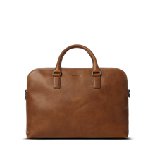 Shinola Leather Double Zip Briefcase S0320294778-1-MedBrn-OS-VNM