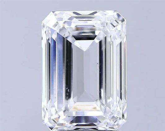 3.02ct Emerald Lab Grown Diamond (Colour D, Clarity VVS2, IGI Certified)