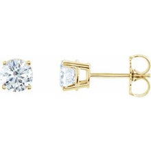 14K Yellow 1 CTW Natural Diamond Stud Earrings 1874:60027:P