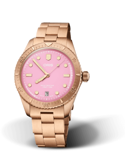 Divers Sixty-Five 'Cotton Candy'
 01 733 7771 3158-07 8 19 15