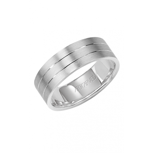 Artcarved Americana Wedding Band His Love Light 11-WV7357W-G