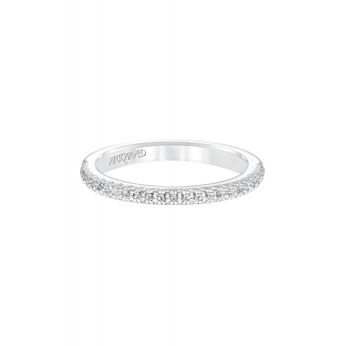 Art Carved Wedding Band 31-V669W-L