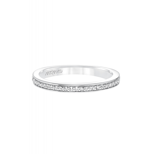Art Carved Wedding Band 31-V670W-L