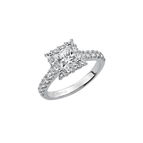 Artcarved Yolanda Engagement ring Wht Gold-A Engagement Ring 31-V438ECW-E