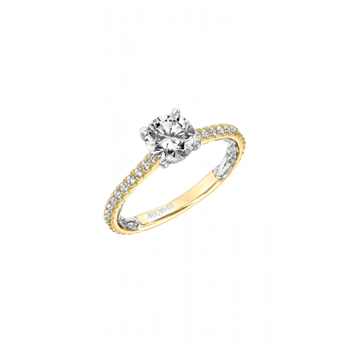 Artcarved Sonya Lyric Engagement Ring 31-V908ERYW-E