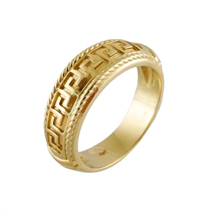 14k Yellow Wedding Ring by Midas Jewelry