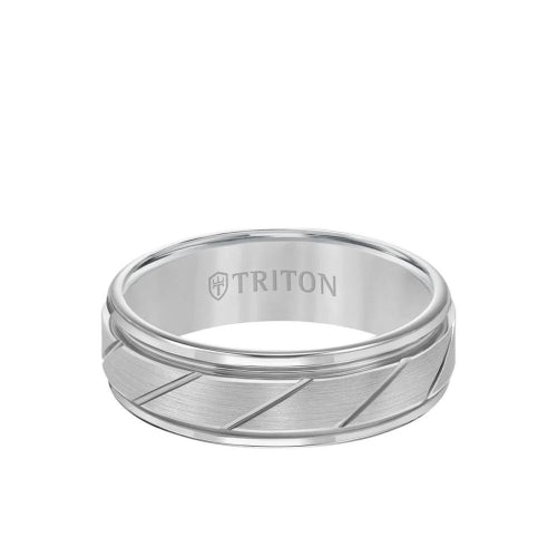Triton Carved Wedding Band 11-2215C