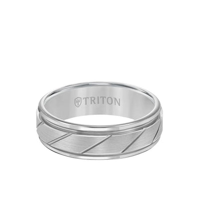 Triton Carved Wedding Band 11-2215C