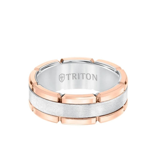 Triton Tungsten Carbide Wedding Band 11-5252RHC-G