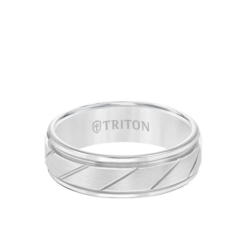 Triton Carved Wedding Band 11-2215HC-G