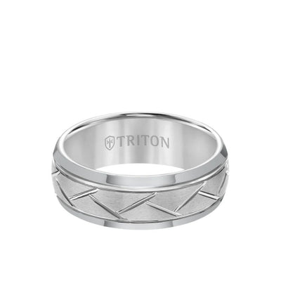 Triton Carved Wedding Band 11-2892C-G