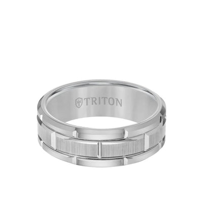 Triton Carved Wedding Band 11-4127C-G