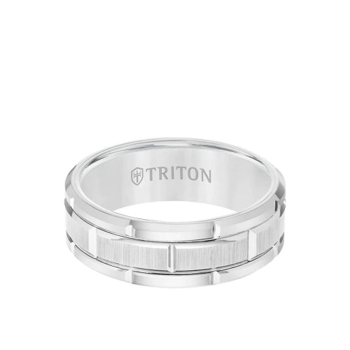 Triton Carved Wedding Band 11-4127HC-G