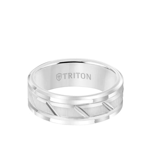 Triton Carved Wedding Band 11-4426HC-G