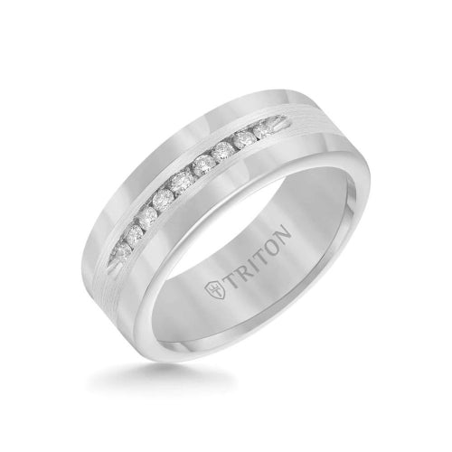Triton Stone Wedding Band 21-2216SC-G