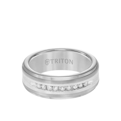 Triton Stone Wedding Band 21-2218SC-G