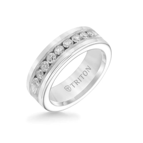 Triton Stone Wedding Band 21-3308SC-G