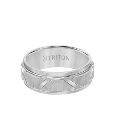 Triton Carved Wedding Band 11-4126C-G