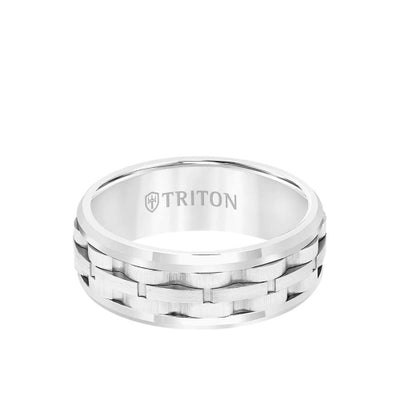 Triton Tungsten Carbide Wedding Band 11-5941HC8-G