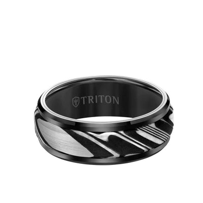 Triton Rogue Wedding Band 11-6047BC8-G