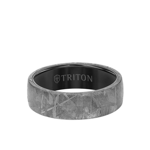 Triton Carved Wedding Band 11-6137BCM7-G