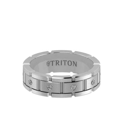 Triton Stone Wedding Band 22-6134W7-G