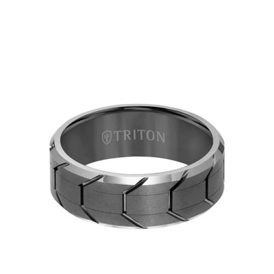 Triton Tungsten Carbide Wedding Band 11-5983NWC8-G.00