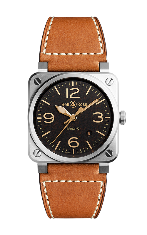 Bell & Ross Golden Heritage Watch Br 03-92