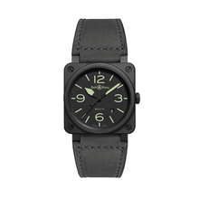 BELL & ROSS BR-03 Nightlum 42 MM BR0392-BL3-CE/SCA