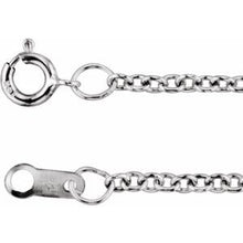 18K White 1.5 mm Cable 18