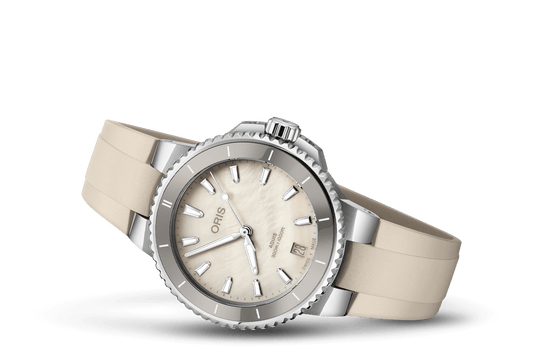 Oris Aquis Date Diamonds Automatic Watch 01 733 7792 4956-07 4 19 61FC