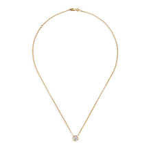 Shinola Jewelry 1 Carat Round Diamond Necklace S1820301834-C-14kYG-OS-IND