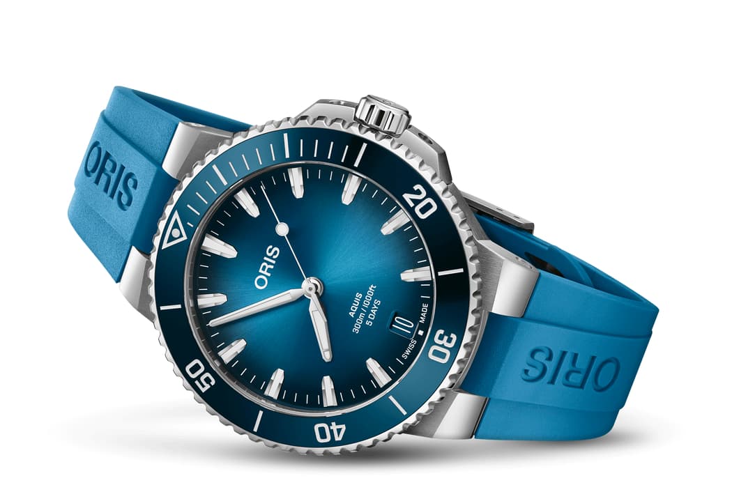 Oris Aquis Date Calibre 400 Automatic Watch 01 400 7790 4135-07 4 23 45EB