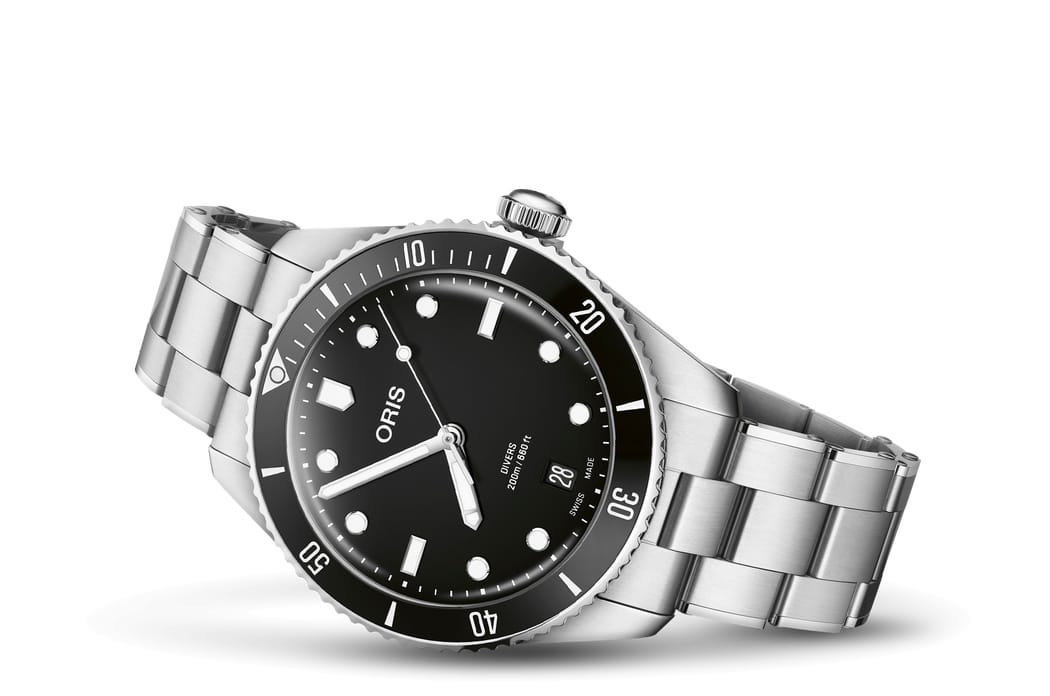 Oris Divers Date Automatic Watch 01 733 7795 4054-Set