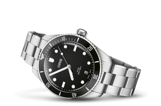 Oris Divers Date Automatic Watch 01 733 7795 4054-Set
