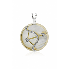 Zeghani Zodiac Signs Constellation Necklace Sagittarius-y