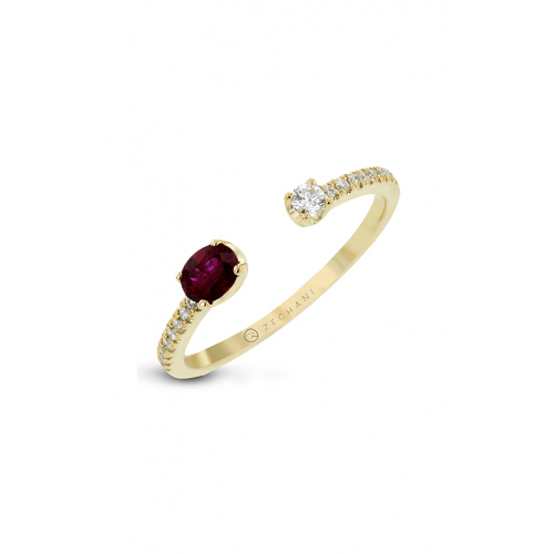 Zeghani Precious Stones Ring Zr1875