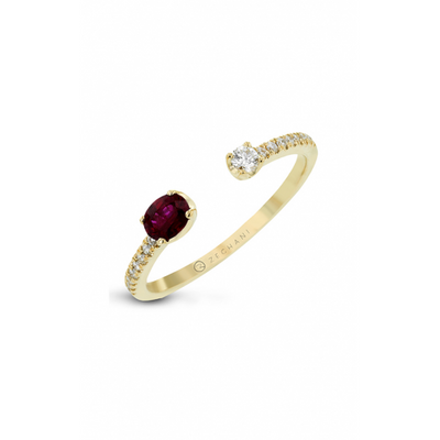 Zeghani Precious Stones Ring Zr1875